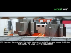 Door Woodworking Veneer Edge Banding Machine Edging Wood Machine 17KW