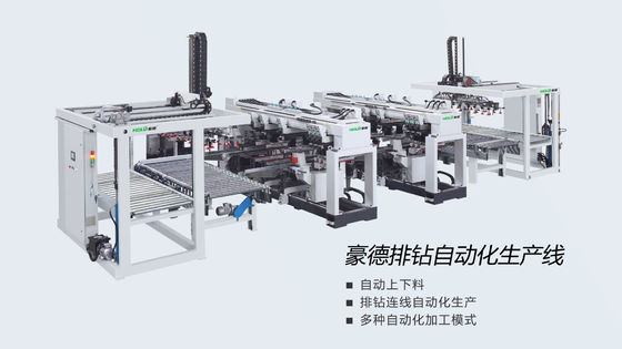 Automatyczna linia do produkcji mebli panelowych CNC